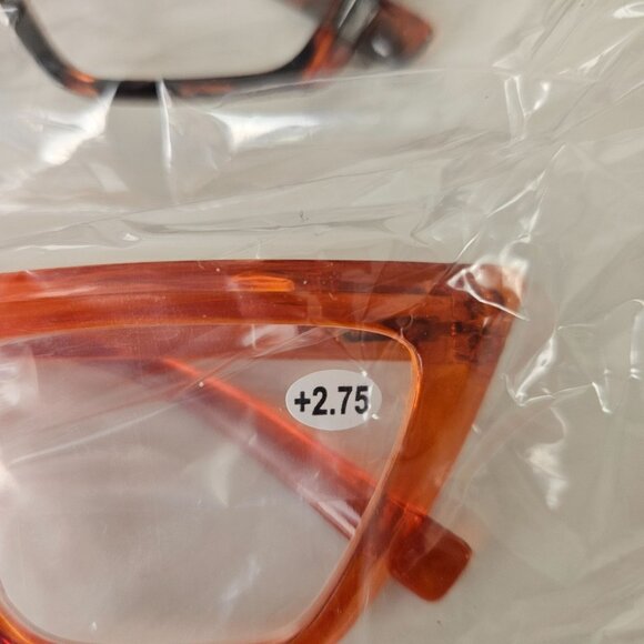5-Pack Eyekepper Womens +2.75 Cat Eye Reading Glasses - Picture 8 of 8